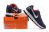 Nike Air Zoom Pegasus 34 Leather Navy Blue Black Red Men Running Shoes Sneakers 831351-002