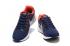Nike Air Zoom Pegasus 34 Leather Navy Blue Black Red Men Running Shoes Sneakers 831351-002