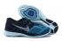 Nike Flyknit Lunar 3 Black Blue Lagoon Mens Running Shoes 698181-004