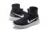 Nike Lunarepic Flyknit Pure Black White Men Running Shoes Sneakers Trainers 818677-007
