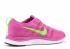 Womens Flyknit Lunar 1 Club Pink White Green Electric 554888-631