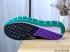 Nike Air Zoom Structure 22 Black Purple White Green Running Shoes