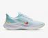 Nike Wmns Zoom Winflo 7 White Glacier Ice Black Bright Crimson CJ0302-101