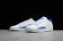 Puma 4 White Blue Womens Shoes New Release Sneakers 357534-14