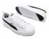 Puma Wmns Smash Platform L White Black Womens Shoes 366487-12