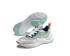 Puma Womens Sneakers Rise White Mist Green Cantaloupe Running Shoes 371777-01