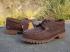 Mens Brown Timberland Heritage 3-eye Classic Lug Shoes
