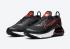 Nike Air Max 2090 GS Black Chile Red Running Shoes CJ4066-004
