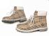 Timberland Custom Varsity Boots Wheat White For Men