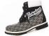 Timberland Men Custom Varsity Boots Black White