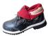 Timberland Roll Top Boots Black Red For Men