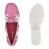 Womens Timberland Classic 2-eye Leather And Fabric Boat Shoes Pink