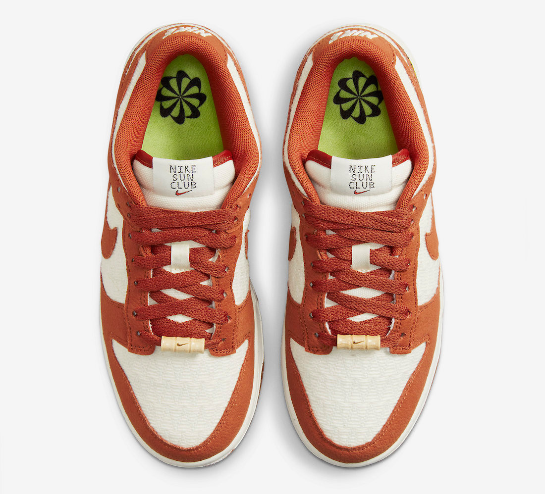 Nike SB Dunk Low Retro Sun Club Burn Sunrise White Orange DR5475-100 ...